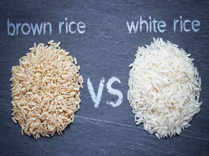 What is the difference between white rice and brown rice Taizy