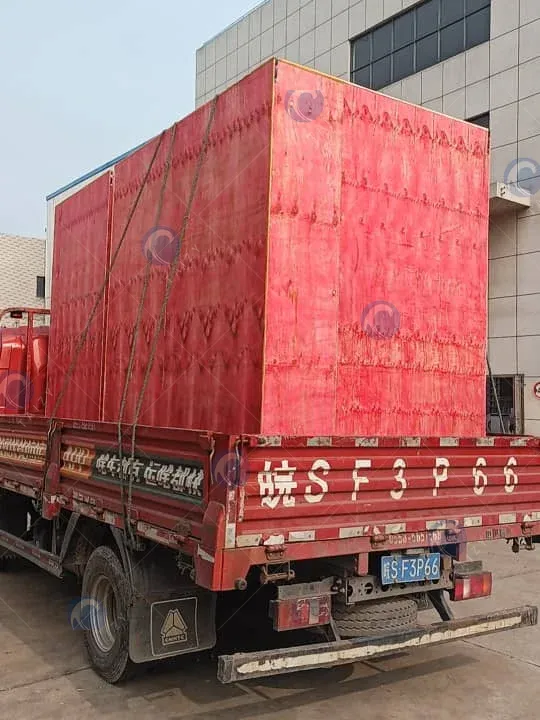 delivering of rice milling machine
