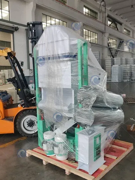electric rice milling machine finished packing
