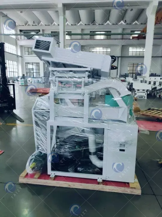 rice milling machine packaging completed