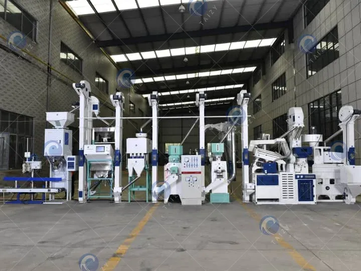 Opción 3: máquina automática de molienda de arroz