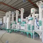 Opción 3: equipo de procesamiento de arroz de 25TPD