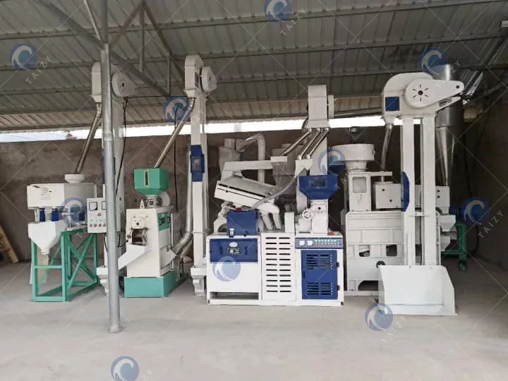 Opción 2: máquina de molienda de arroz comercial