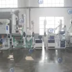 Opción 5: planta de molino de arroz totalmente automática