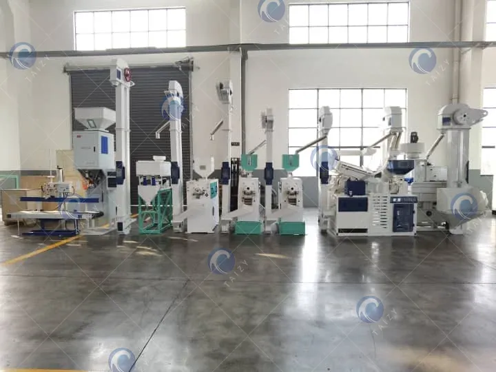 opción 5 planta de molino de arroz totalmente automática