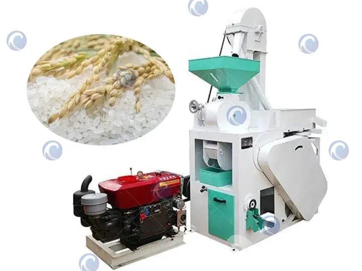rice husk milling machine