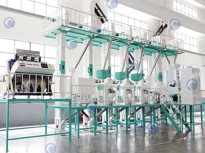 commercial rice mill