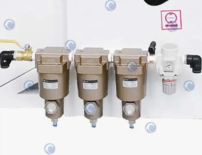 optical rice sorter air pressure control system