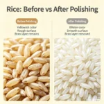 rice polishing contrast