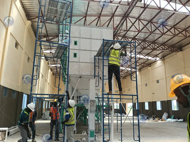 commercial rice milling machine
