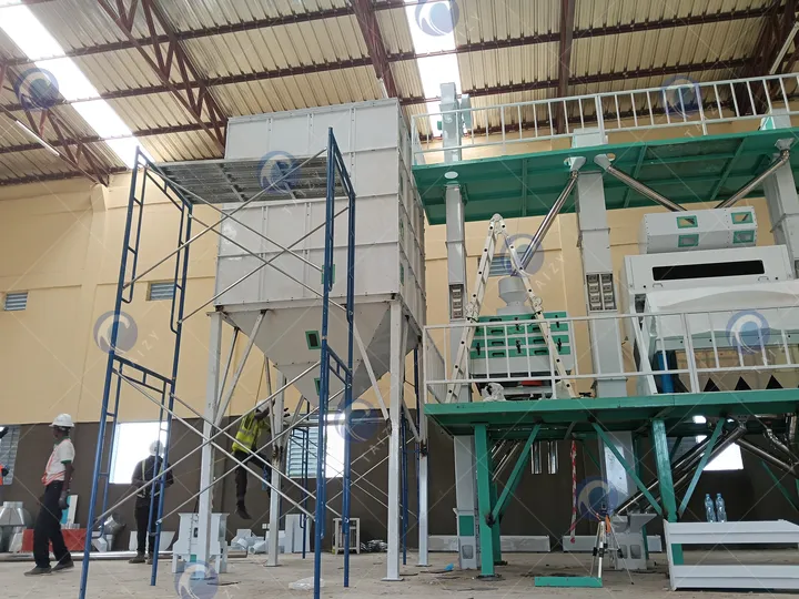 rice processing plant